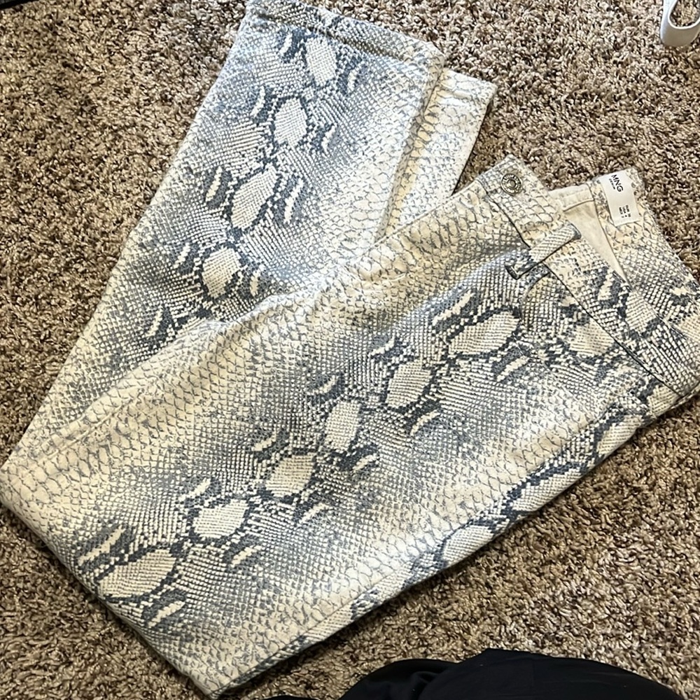 Mango snake print jeans - Picture 2 of 7
